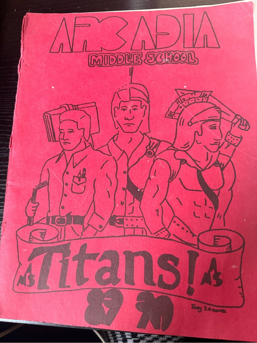 1989-90 Greece Arcadia Middle School Yearbook